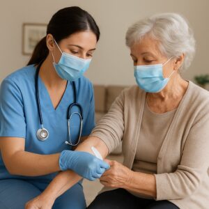 soins médicaux et infirmiers personnalisés tous les jours urgence